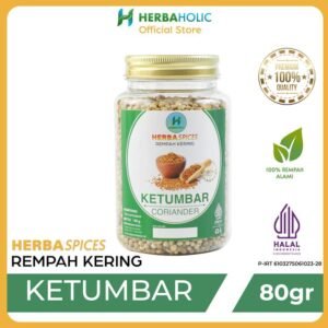 coba.herbaholic.id herbaspice ketumbar coriander rempah kering 80gr